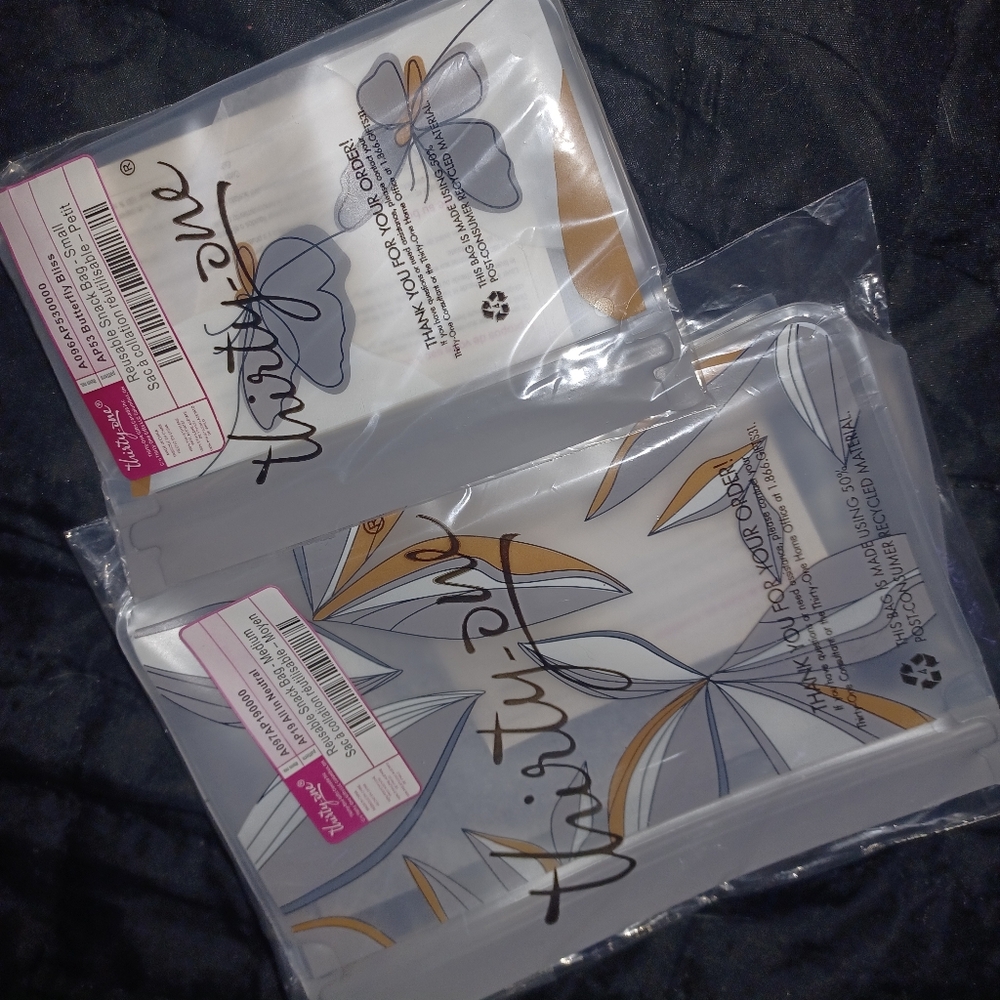 Thirty-one reusable snack bags